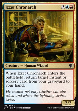 Izzet Chronarch⁣ - Commander 2017⁣ (Common)⁣ [175]