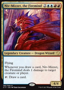 Niv-Mizzet, the Firemind⁣ - Commander 2017⁣ (Rare)⁣ [185]