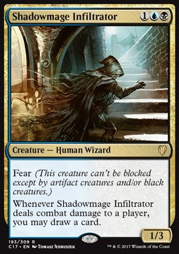 Shadowmage Infiltrator⁣ - Commander 2017⁣ (Rare)⁣ [193]