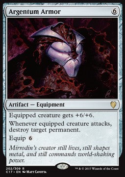 Argentum Armor⁣ - Commander 2017⁣ (Rare)⁣ [202]