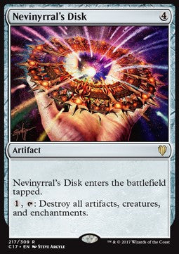 Nevinyrral's Disk⁣ - Commander 2017⁣ (Rare)⁣ [217]