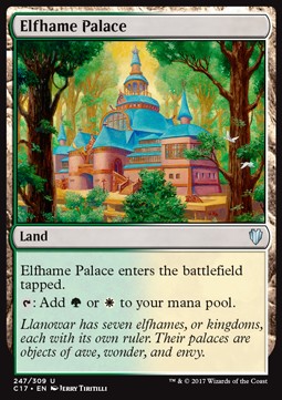 Elfhame Palace⁣ - Commander 2017⁣ (Uncommon)⁣ [247]