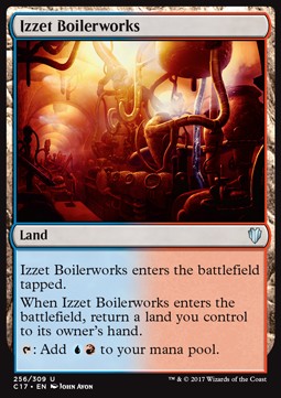 Izzet Boilerworks⁣ - Commander 2017⁣ (Uncommon)⁣ [256]
