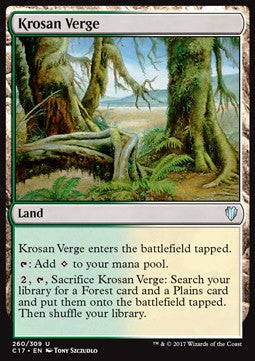 Krosan Verge⁣ - Commander 2017⁣ (Uncommon)⁣ [260]