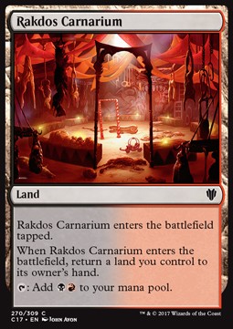 Rakdos Carnarium⁣ - Commander 2017⁣ (Common)⁣ [270]