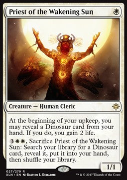 Priest of the Wakening Sun⁣ - Ixalan⁣ (Rare)⁣ [27]
