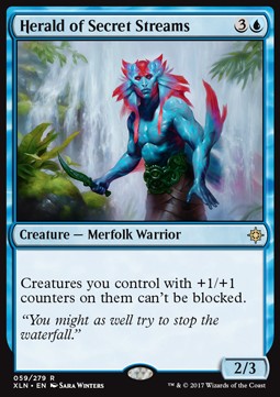Herald of Secret Streams⁣ - Ixalan⁣ (Rare)⁣ [59]