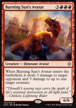 Burning Sun's Avatar⁣ - Ixalan⁣ (Rare)⁣ [135]