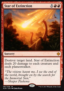 Star of Extinction⁣ - Ixalan⁣ (Mythic)⁣ [161]
