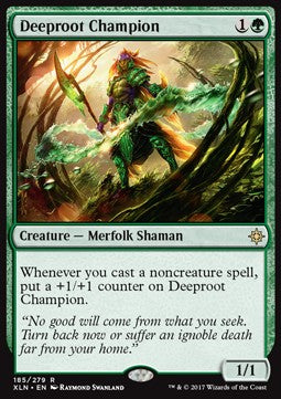 Deeproot Champion⁣ - Ixalan⁣ (Rare)⁣ [185]