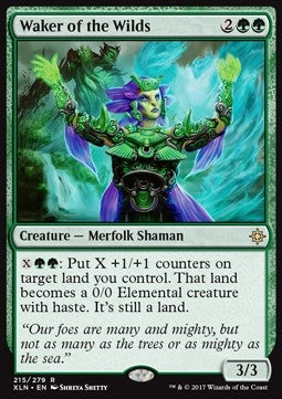 Waker of the Wilds⁣ - Ixalan⁣ (Rare)⁣ [215]