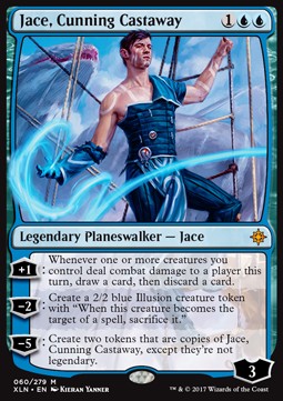 Jace, Cunning Castaway⁣ - Ixalan⁣ (Mythic)⁣ [60]