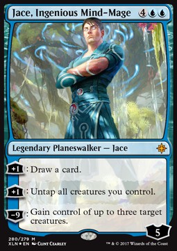 Jace, Ingenious Mind-Mage⁣ - Ixalan⁣ (Mythic)⁣ [280]