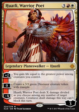 Huatli, Warrior Poet⁣ - Ixalan⁣ (Mythic)⁣ [224]
