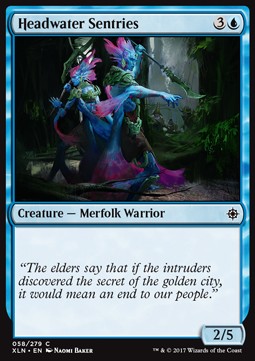 Headwater Sentries⁣ - Ixalan⁣ (Common)⁣ [58]