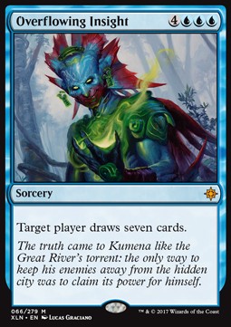 Overflowing Insight⁣ - Ixalan⁣ (Mythic)⁣ [66]