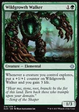 Wildgrowth Walker⁣ - Ixalan⁣ (Uncommon)⁣ [216]
