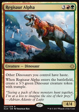 Regisaur Alpha⁣ - Ixalan⁣ (Rare)⁣ [227]