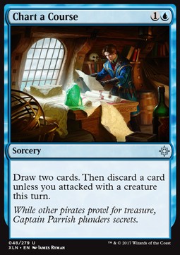 Chart a Course⁣ - Ixalan⁣ (Uncommon)⁣ [48]