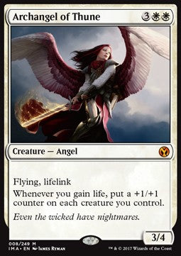 Archangel of Thune⁣ - Iconic Masters⁣ (Mythic)⁣ [8]