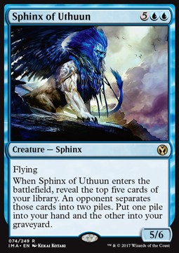 Sphinx of Uthuun⁣ - Iconic Masters⁣ (Rare)⁣ [74]