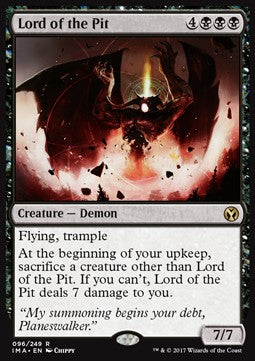Lord of the Pit⁣ - Iconic Masters⁣ (Rare)⁣ [96]