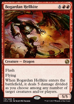 Bogardan Hellkite⁣ - Iconic Masters⁣ (Rare)⁣ [118]