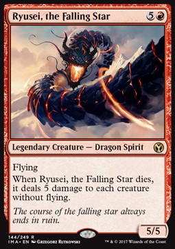 Ryusei, the Falling Star⁣ - Iconic Masters⁣ (Rare)⁣ [144]