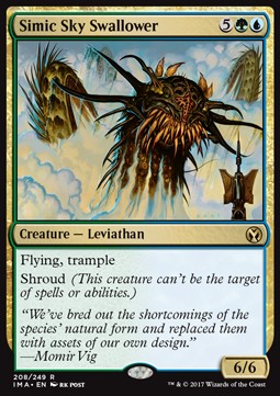 Simic Sky Swallower⁣ - Iconic Masters⁣ (Rare)⁣ [208]