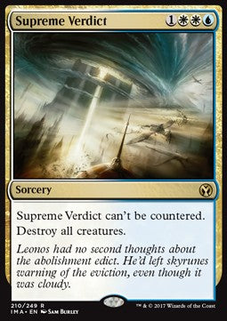 Supreme Verdict⁣ - Iconic Masters⁣ (Rare)⁣ [210]