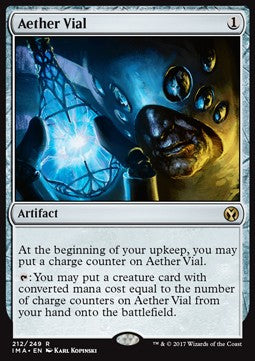Aether Vial⁣ - Iconic Masters⁣ (Rare)⁣ [212]