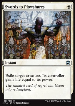 Swords to Plowshares⁣ - Iconic Masters⁣ (Uncommon)⁣ [36]