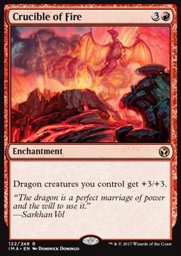 Crucible of Fire⁣ - Iconic Masters⁣ (Rare)⁣ [122]