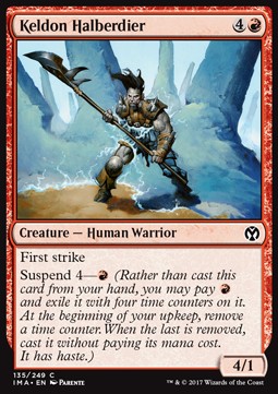 Keldon Halberdier⁣ - Iconic Masters⁣ (Common)⁣ [135]