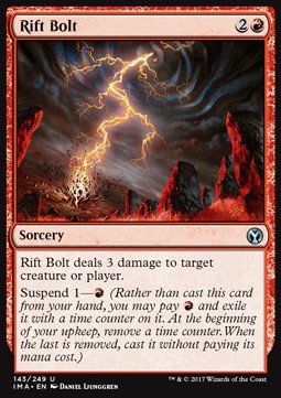Rift Bolt⁣ - Iconic Masters⁣ (Uncommon)⁣ [143]