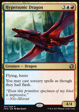 Hypersonic Dragon⁣ - Iconic Masters⁣ (Rare)⁣ [201]