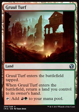 Gruul Turf⁣ - Iconic Masters⁣ (Uncommon)⁣ [239]