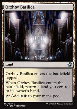 Orzhov Basilica⁣ - Iconic Masters⁣ (Uncommon)⁣ [243]