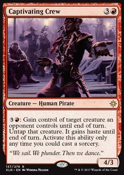 Captivating Crew⁣ - Ixalan⁣ (Rare)⁣ [137]