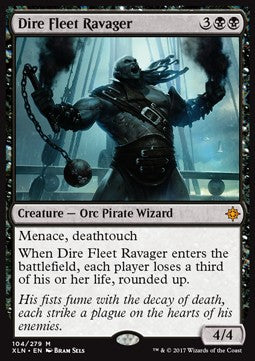 Dire Fleet Ravager⁣ - Ixalan⁣ (Mythic)⁣ [104]