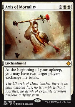 Axis of Mortality⁣ - Ixalan⁣ (Mythic)⁣ [3]