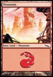 Mountain (V.4)⁣ - Mirrodin⁣ (Land)⁣ [302]