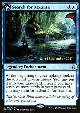 Search for Azcanta / Azcanta, the Sunken Ruin⁣ - Ixalan: Promos⁣ (Rare)⁣ [74]