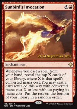 Sunbird's Invocation⁣ - Ixalan: Promos⁣ (Rare)⁣ [165]