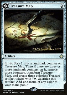 Treasure Map / Treasure Cove⁣ - Ixalan: Promos⁣ (Rare)⁣ [250]