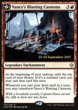 Vance's Blasting Cannons // Spitfire Bastion⁣ - Ixalan: Promos⁣ (Rare)⁣ [173]