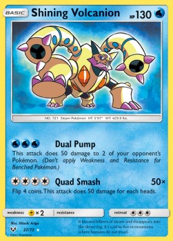 Shining Volcanion⁣ - Shining Legends⁣ (Ultra Rare)⁣ [27]