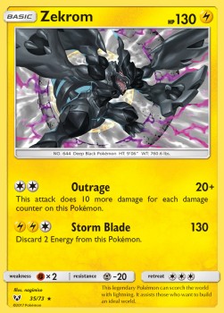 Zekrom⁣ - Shining Legends⁣ (Holo Rare)⁣ [35]