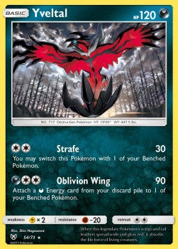Yveltal⁣ - Shining Legends⁣ (Holo Rare)⁣ [54]