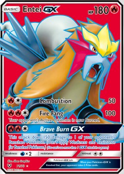 Entei GX⁣ - Shining Legends⁣ (Ultra Rare)⁣ [71]